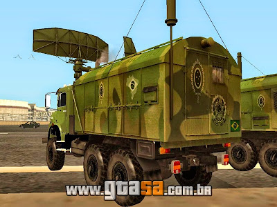 Mercedes-Benz MB 1113 do Exército Brasileiro para GTA San Andreas